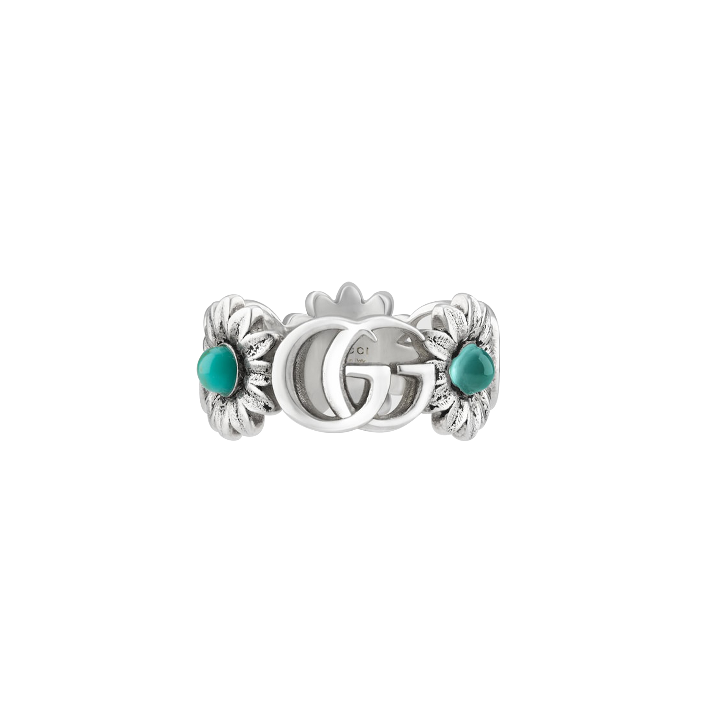 GUCCI GG MARMONT MOTHER OF PEARL RING 527394J84408184 GUCCI GG MARMONT MOTHER OF PEARL RING 527394J84408184